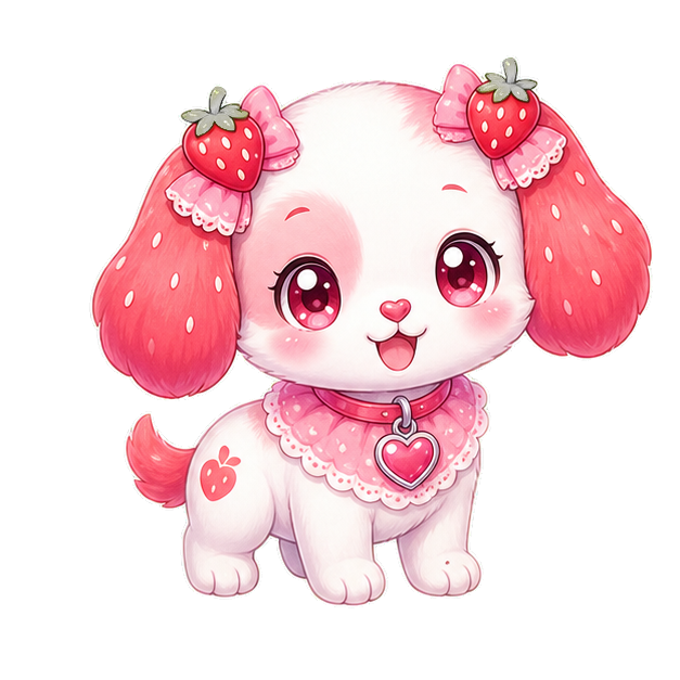 Strawberry Puppy